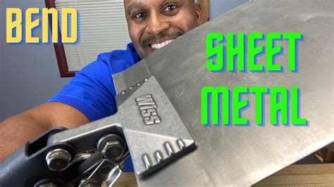 sheet metal bending basics|bend sheet metal without brake.